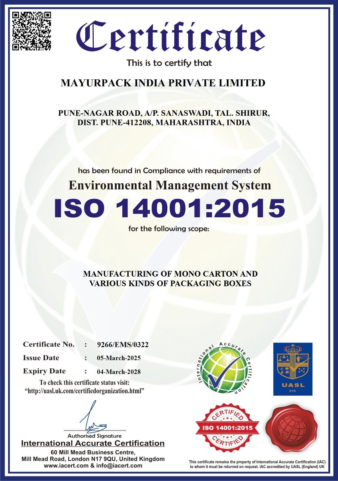 ISO 140012015